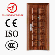 Main Wooden Color Steel Door